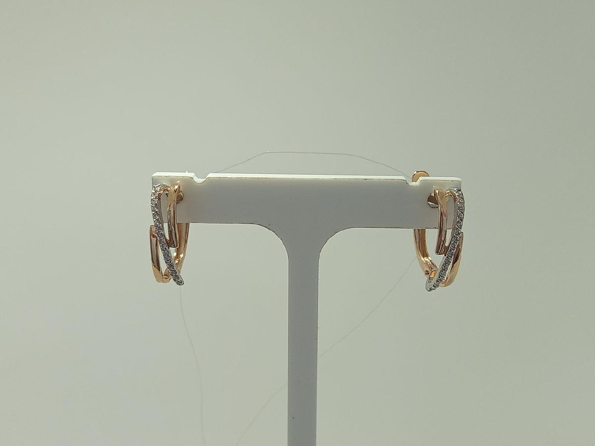 СЕРЬГИ С КАМНЯМИ (Au 585)