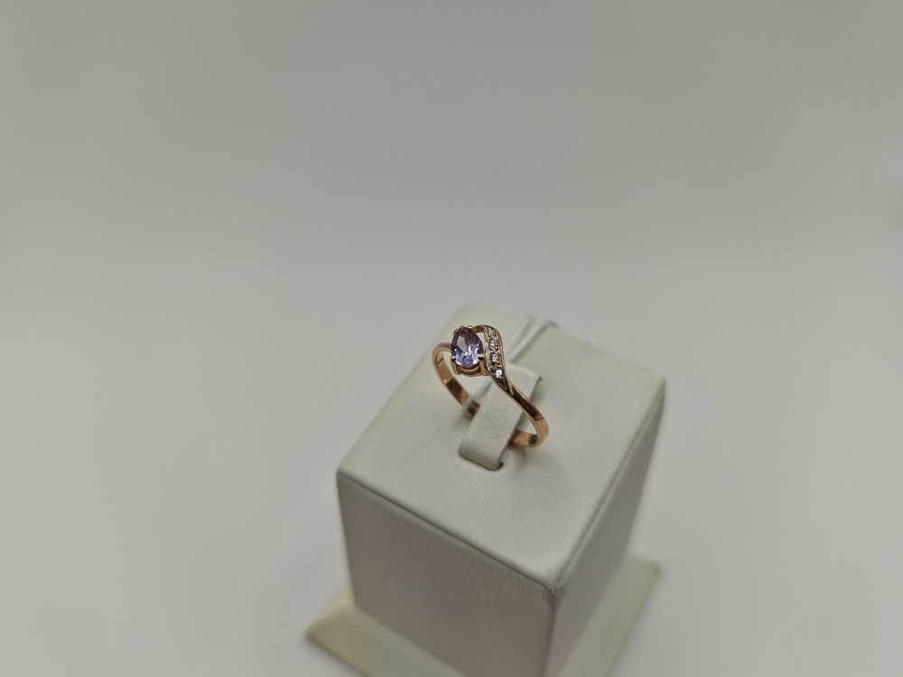 КОЛКМИ585 КОЛЬЦО С КАМНЯМИ (Au 585)