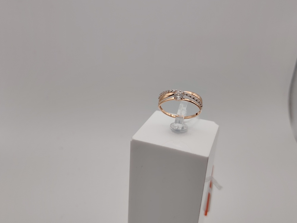 КОЛКМИ585 КОЛЬЦО С КАМНЯМИ (Au 585)