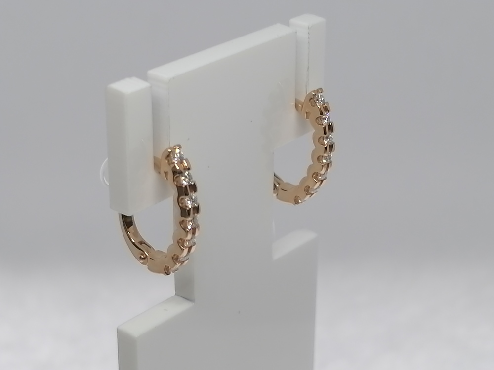 С2389-120 СЕРЬГИ БРИЛЛИАНТ (Au 585)