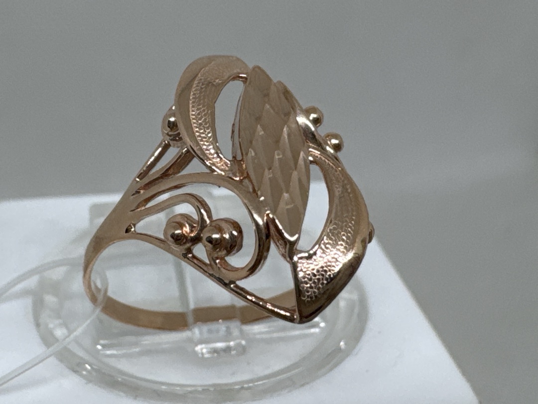 КОЛЬЦО БЕЗ КАМНЯ (Au 585)