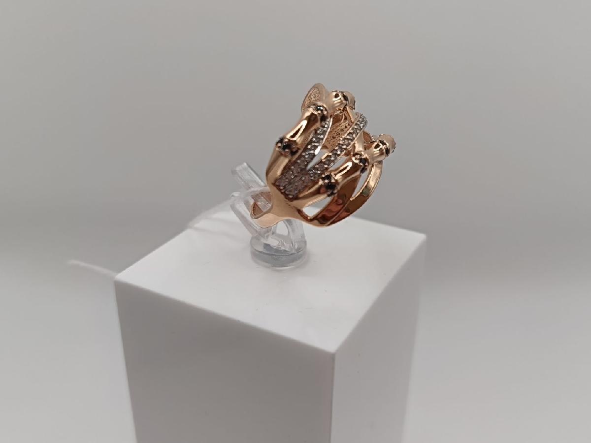 КОЛКМИ585 КОЛЬЦО С КАМНЯМИ (Au 585)