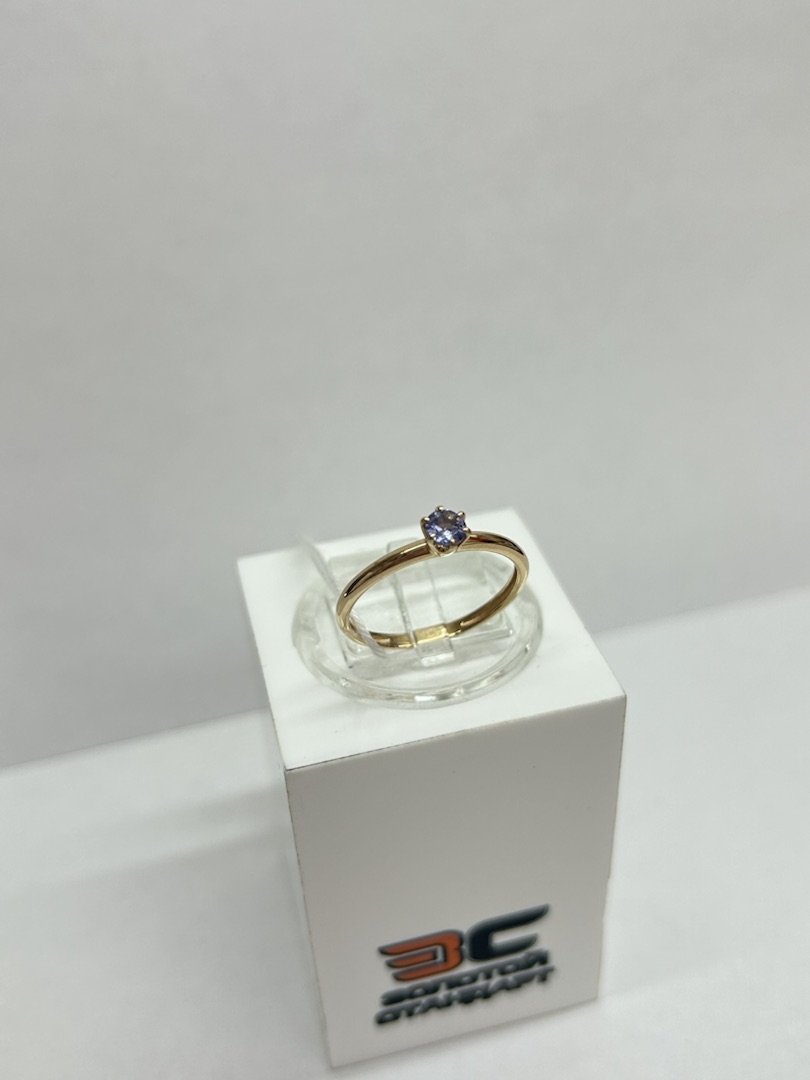 КОЛЬЦО С КАМНЕМ (Au 585)