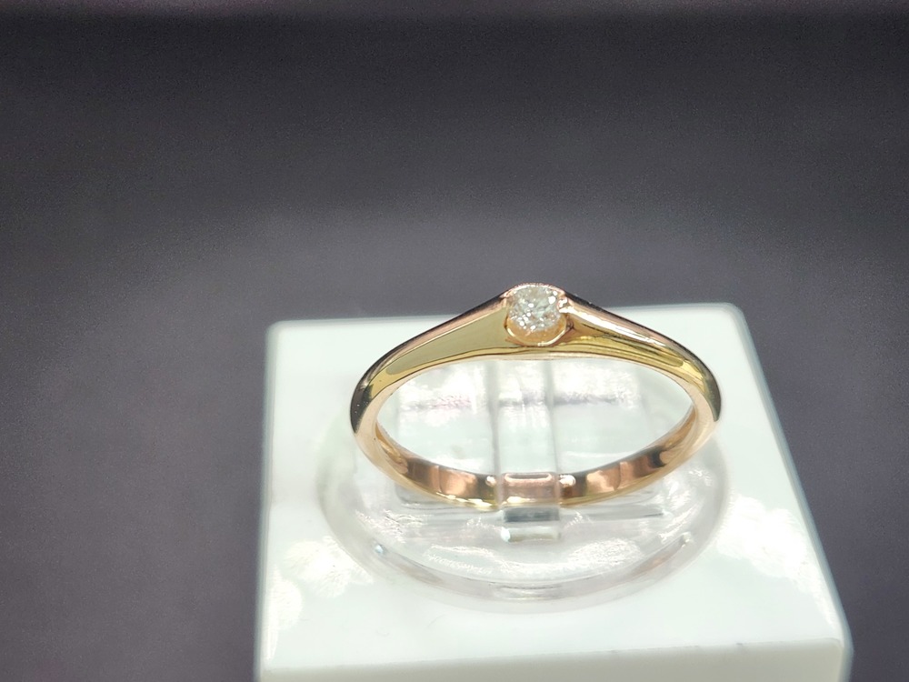 КОЛЬЦО БРИЛЛИАНТ Au 585