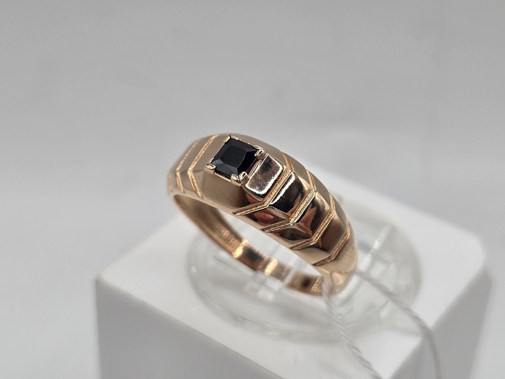 ПЕЧАТКА С КАМНЕМ (Au 585)