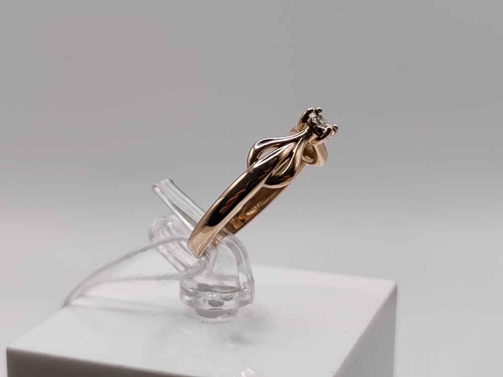 КОЛЬЦО БРИЛЛИАНТ Au 585