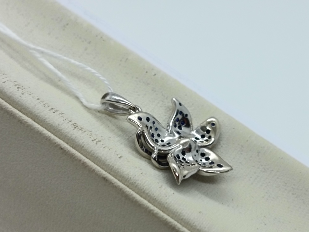 ПОДКМИ585 ПОДВЕСКА С КАМНЯМИ (Au 585)