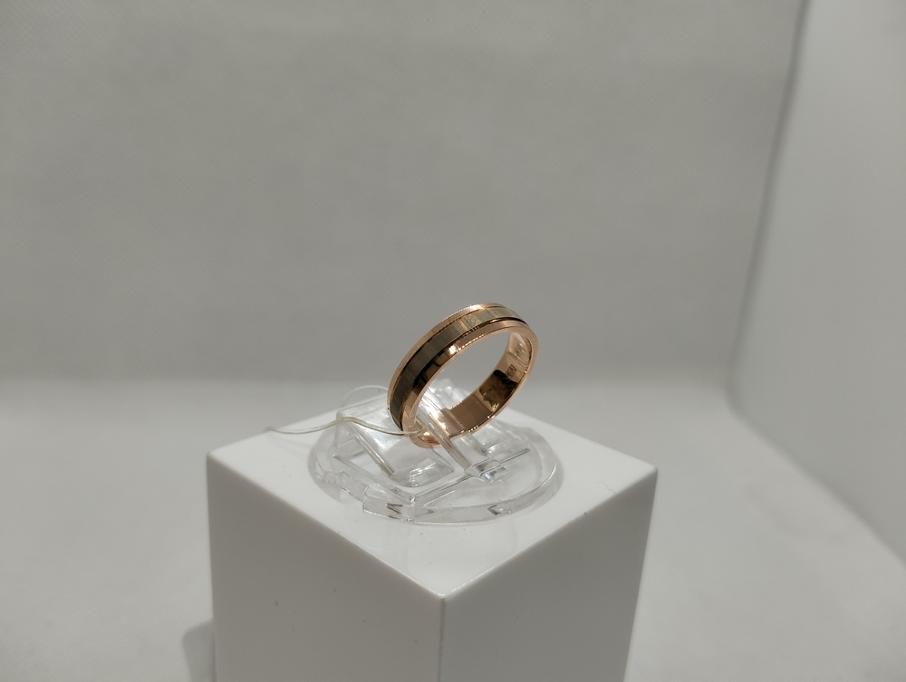 КОЛЬЦО ОБРУЧАЛЬНОЕ без камня (Au 585)