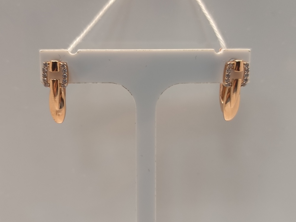 СЕРЬГИ С КАМНЯМИ (Au 585)