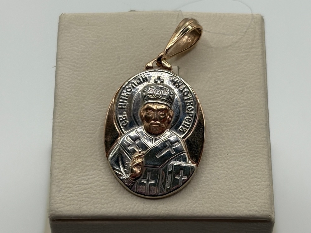 ПОДВЕСКА ИКОНА без камня (Au 585)