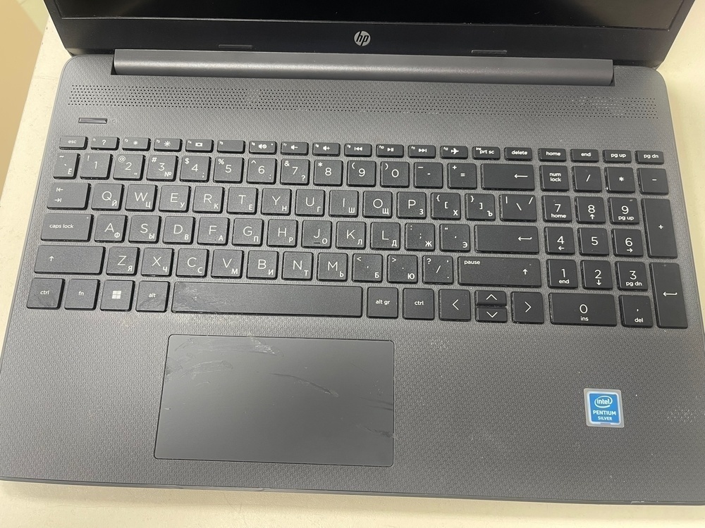 Ноутбук HP TPN-Q222; Silver N5030, Intel UHD Graphics 605, 4 Гб, 250 Гб, Нет