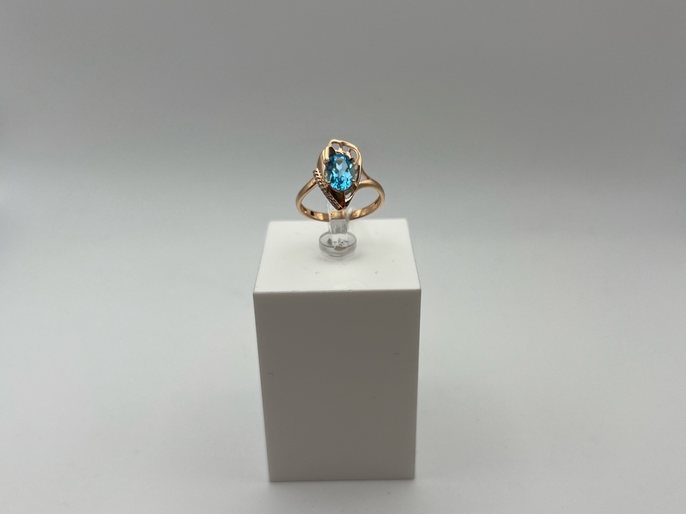 КОЛКМИ585 КОЛЬЦО С КАМНЯМИ (Au 585)