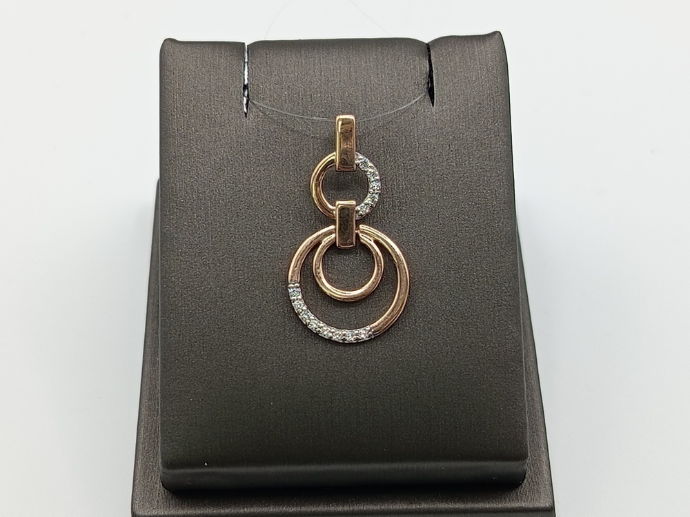 ПОДВЕСКА С КАМНЯМИ (Au 585)