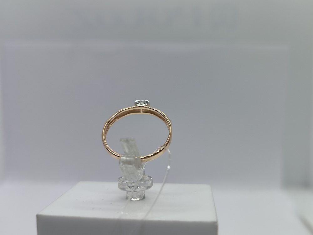 КОЛЬЦО С КАМНЕМ (Au 585)