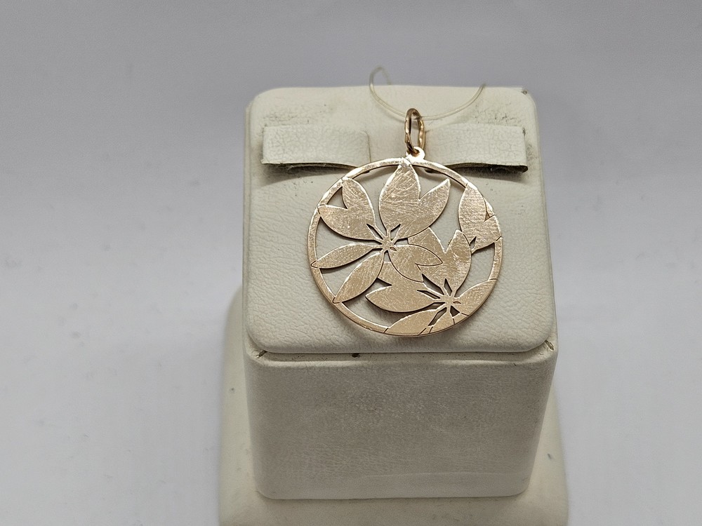 036459 ПОДВЕСКА БЕЗ КАМНЯ (Au 585)