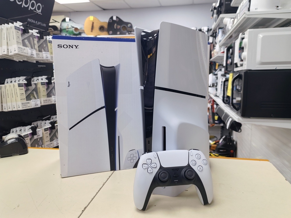 Игровая приставка PlayStation 5 Slim 1TB (С дисководом)