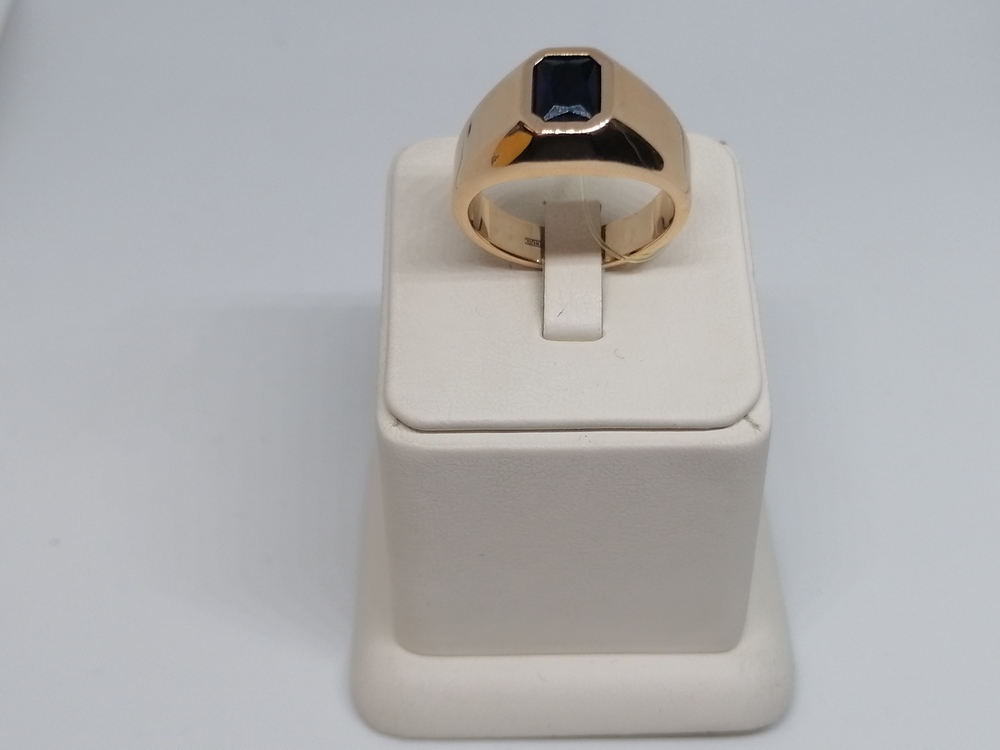 КОЛЬЦО ПЕЧАТКА с камнем (Au 585)