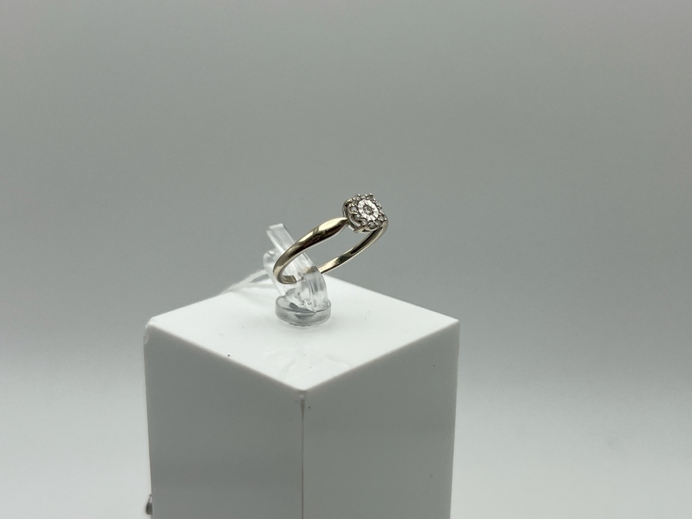 КОЛЬЦО БРИЛЛИАНТ Au 585