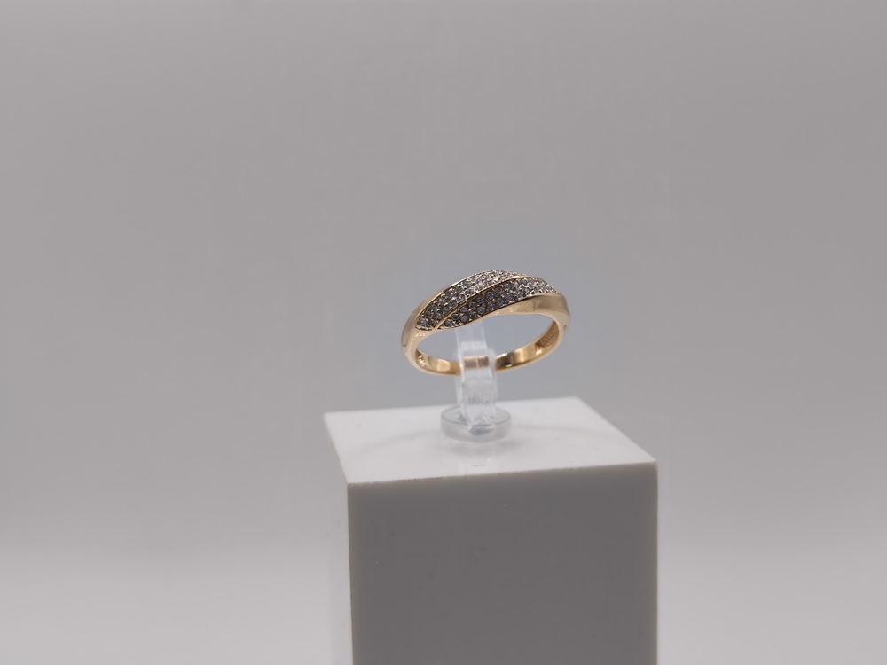 КОЛКМИ585 КОЛЬЦО С КАМНЯМИ (Au 585)