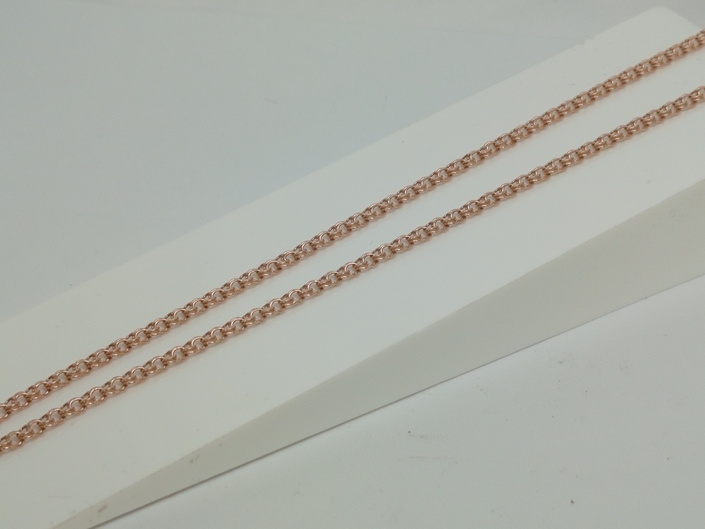 ЦЕПЬ ПУСТОТЕЛАЯ Бисмарк (Au 585)