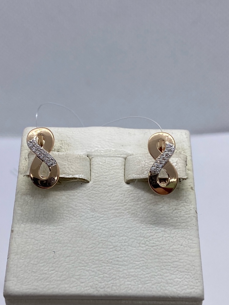 СЕРЬГИ С КАМНЯМИ (Au 585)