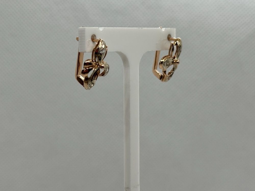 СЕРЬГИ С КАМНЯМИ (Au 585)