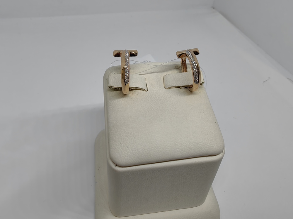 СЕРЬГИ С КАМНЯМИ (Au 585)