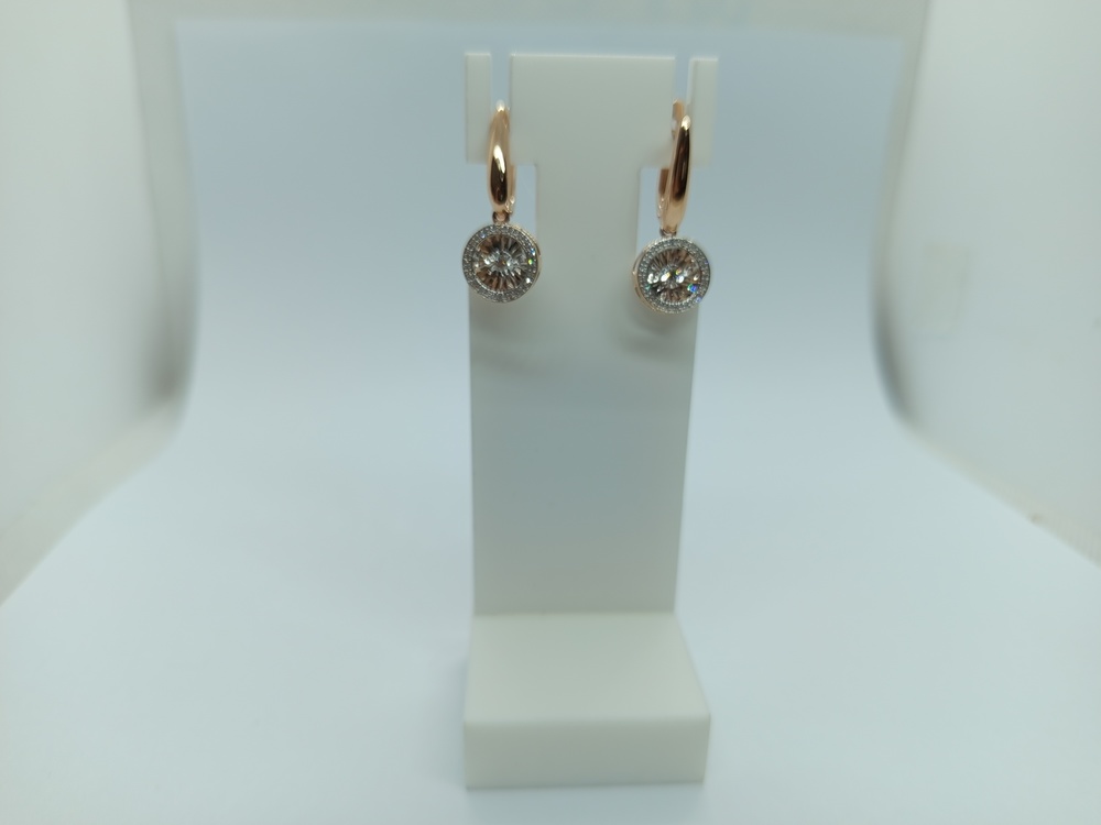 СЕРЬГИ БРИЛЛИАНТ (Au 585)