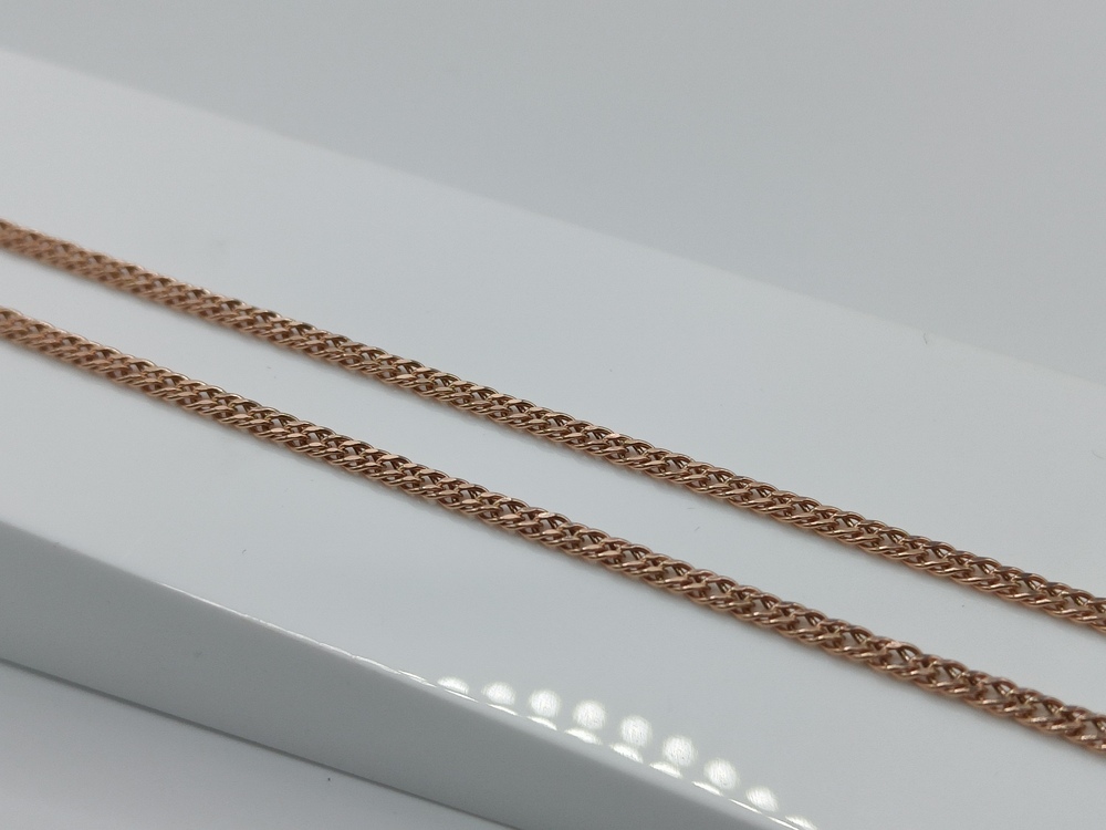 ЦПР2585 ЦЕПЬ ПУСТОТЕЛАЯ Ромб двойной (Au 585)