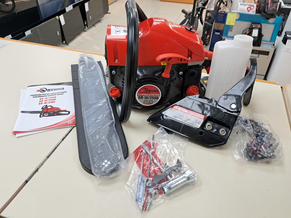Бензопила Оптима БП-18/2500
