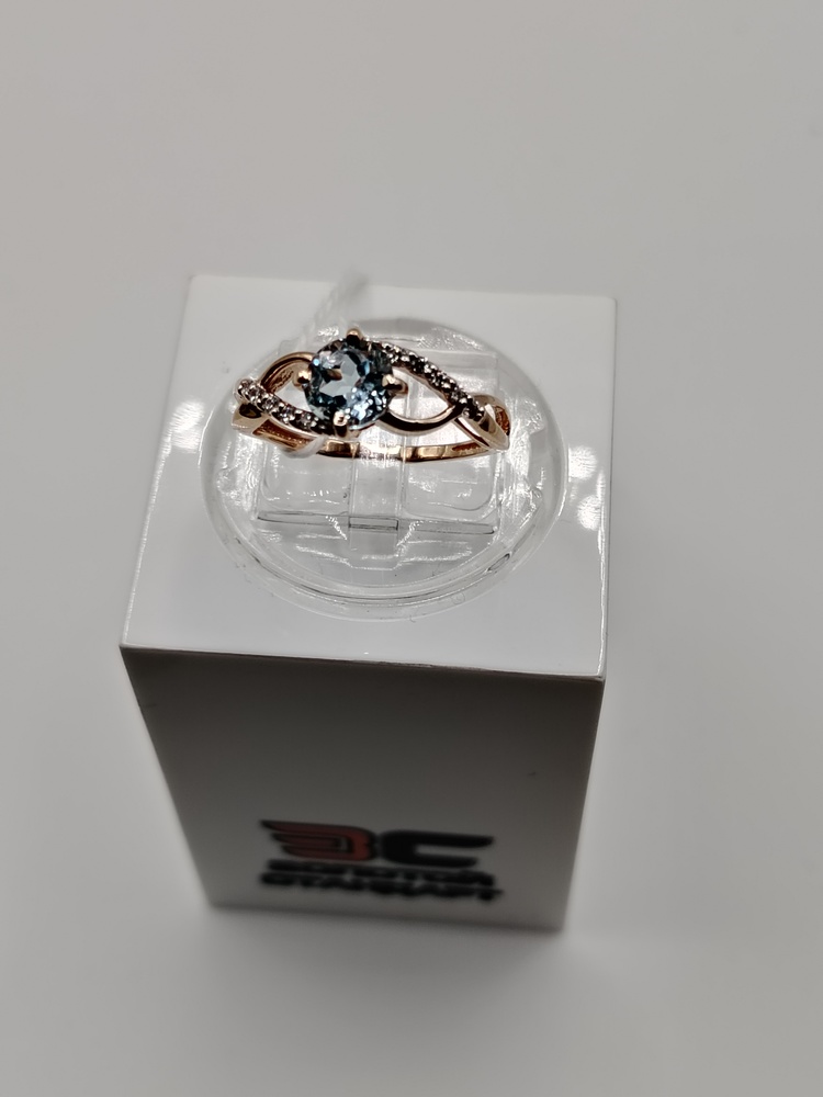 КОЛКМИ585 КОЛЬЦО С КАМНЯМИ (Au 585)