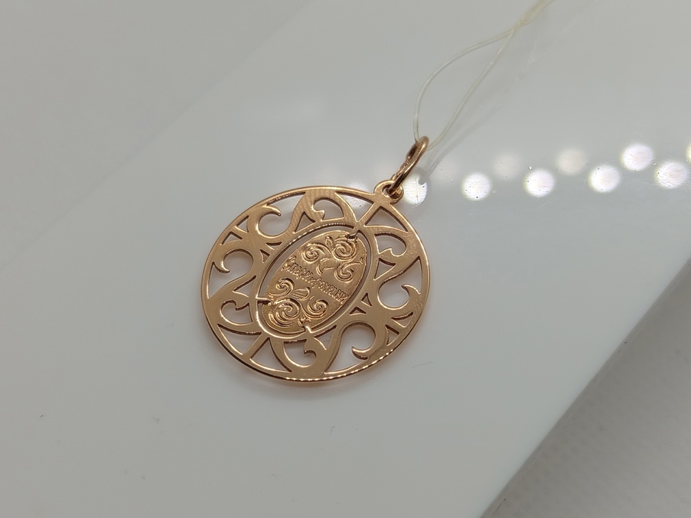 03-1511 ПОДВЕСКА ИКОНА без камня (Au 585)