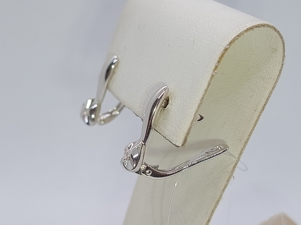 СЕРЬГИ БРИЛЛИАНТ (Ag 925)