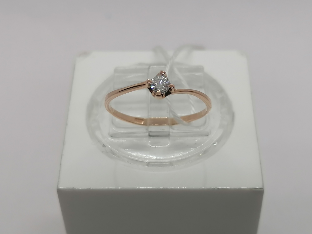 КОЛЬЦО БРИЛЛИАНТ Au 585