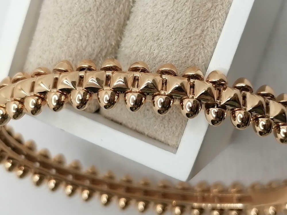 БРАСЛЕТ ЖЕСТКИЙ без камня (Au 585)