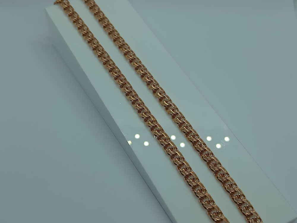 ЦЕПЬ ПОЛНОВЕСНАЯ Бисмарк (Au 585)