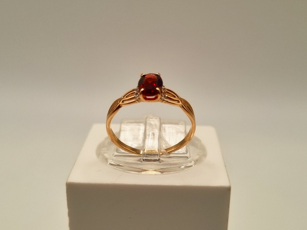 КОЛКМИ585 КОЛЬЦО С КАМНЯМИ (Au 585)