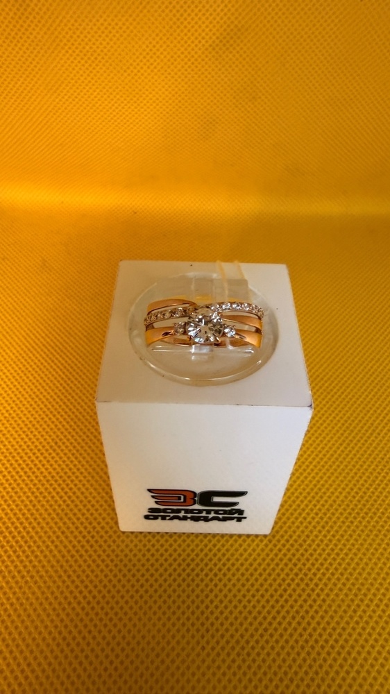КОЛКМИ585 КОЛЬЦО С КАМНЯМИ (Au 585)