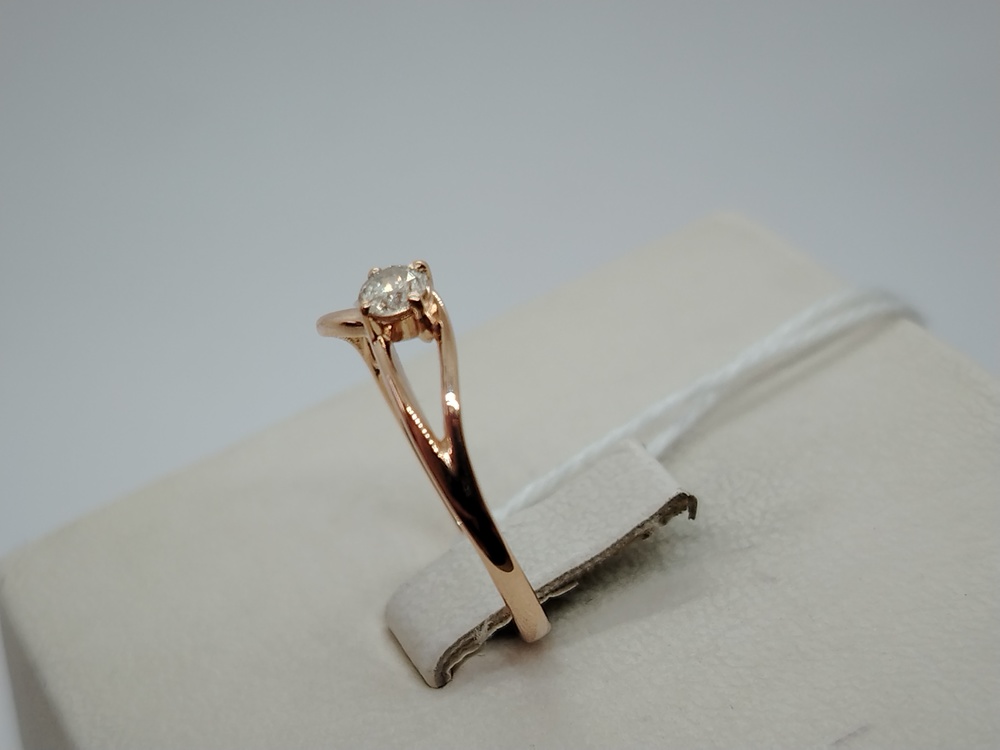 КОЛЬЦО БРИЛЛИАНТ Au 585