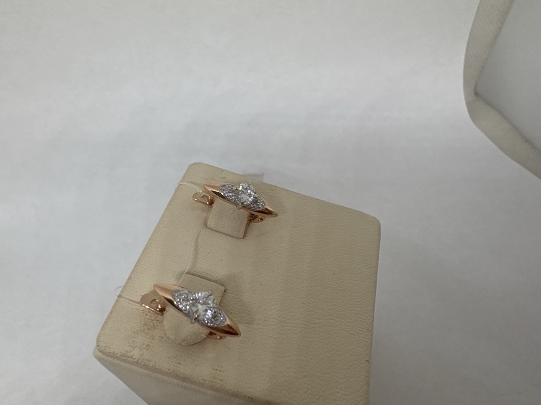 СЕРЬГИ С КАМНЯМИ (Au 585)