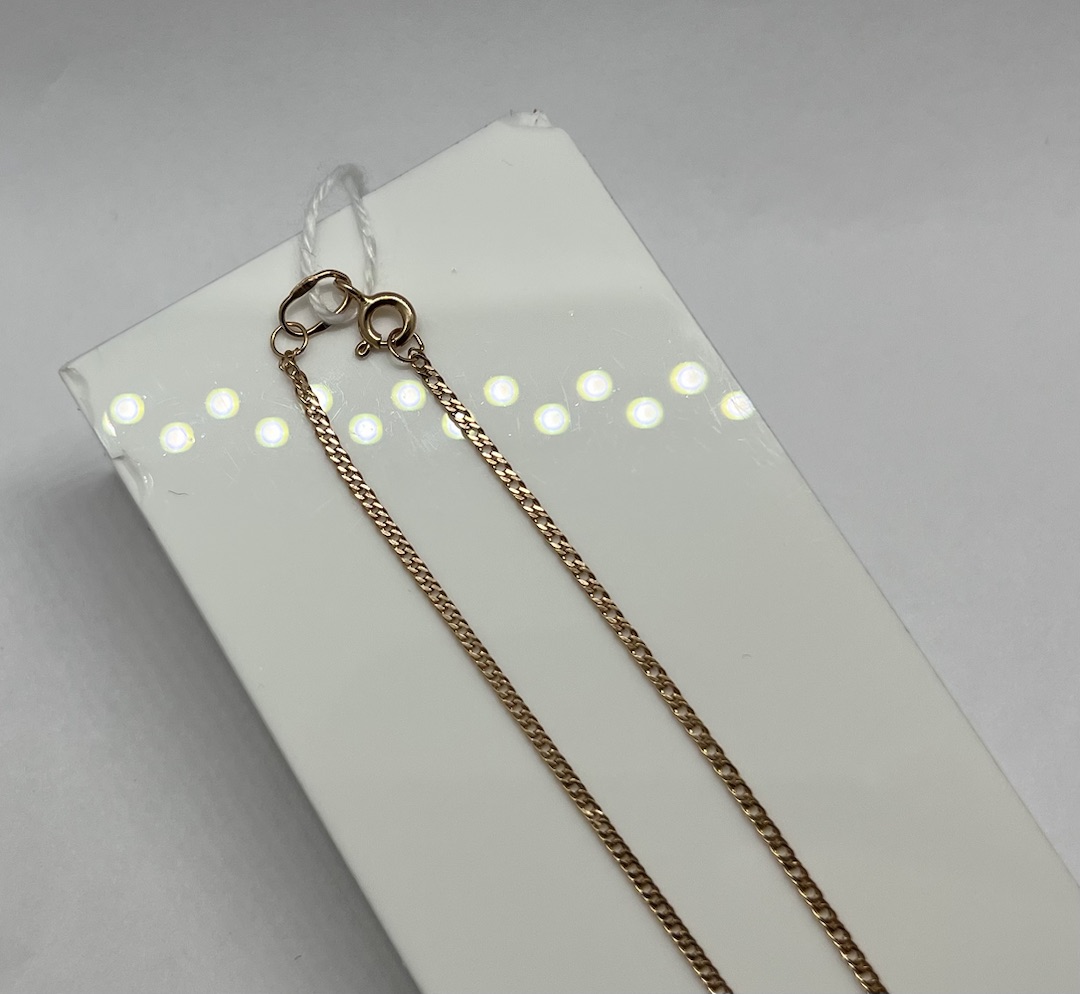 ЦЛР2585 ЦЕПЬ ПОЛНОВЕСНАЯ Ромб двойной (Au 585)