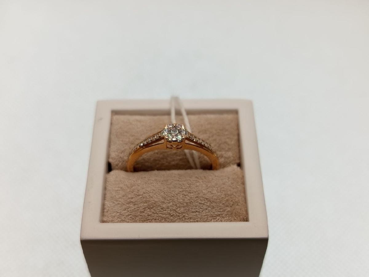 КОЛЬЦО БРИЛЛИАНТ Au 585