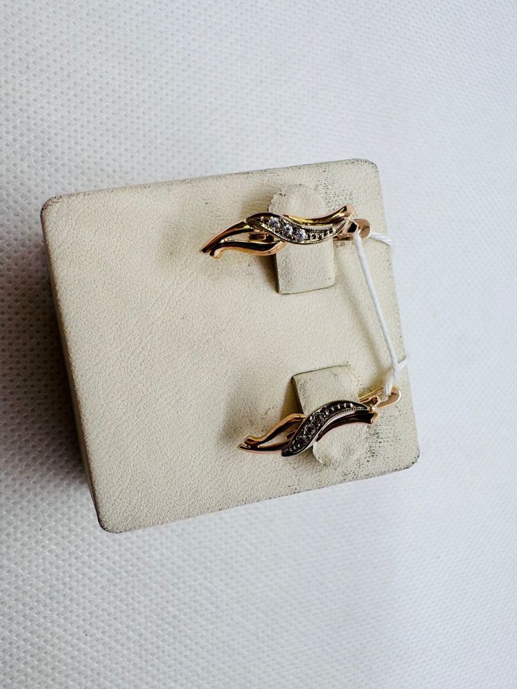 СЕРЬГИ С КАМНЯМИ (Au 585)