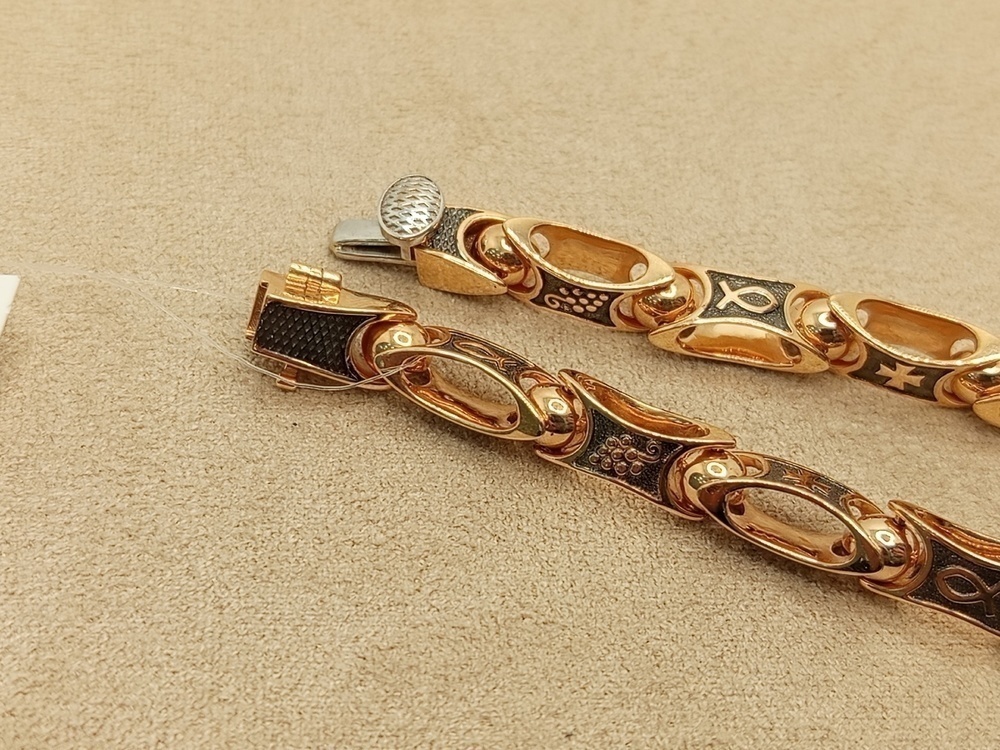 БРАСЛЕТ ФАНТАЗИЯ без камня (Au 585)