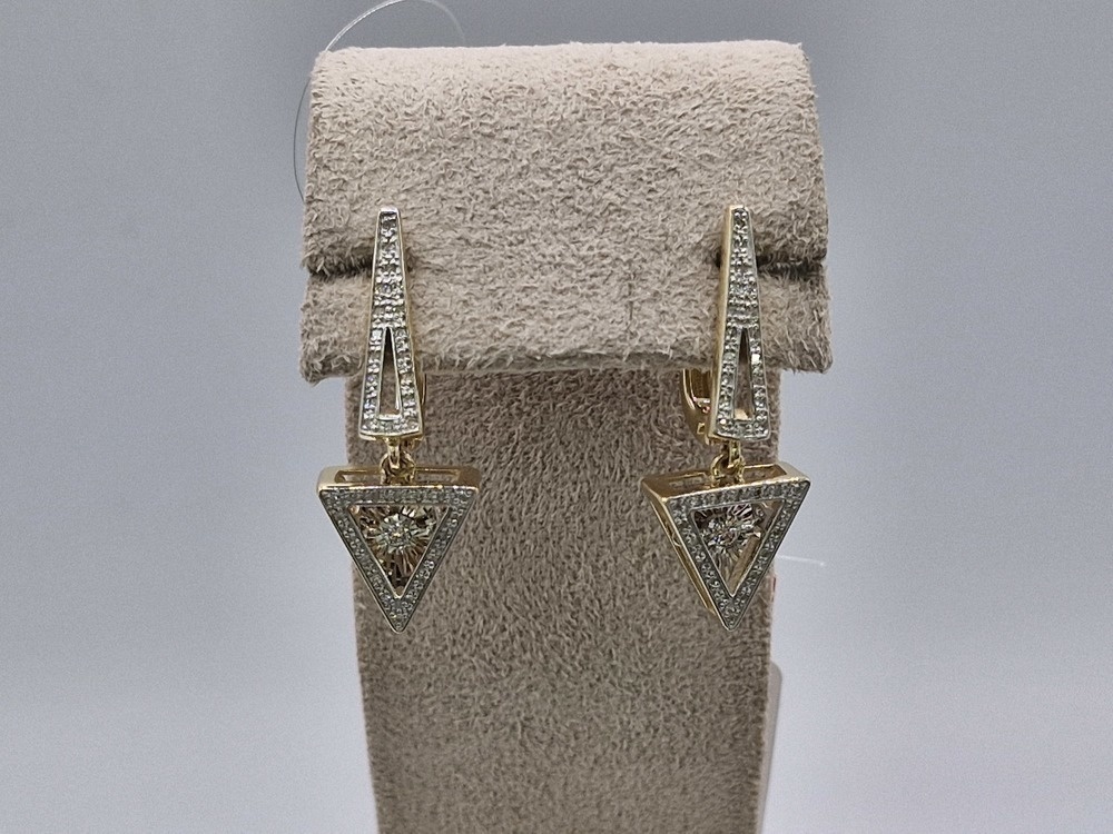 СЕРЬГИ БРИЛЛИАНТ (Au 585)