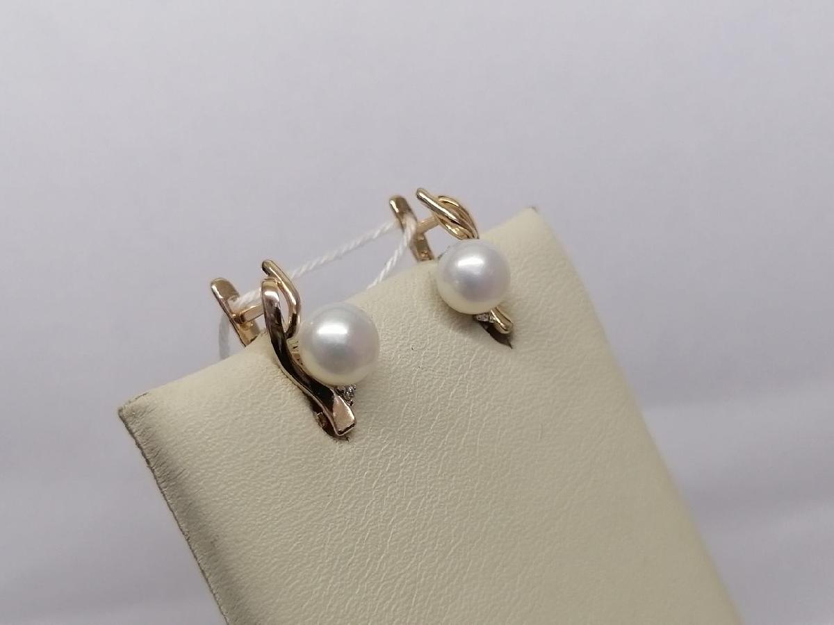 СЕРЬГИ С КАМНЯМИ (Au 585)