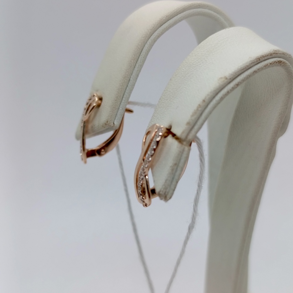 СЕРЬГИ С КАМНЯМИ (Au 585)