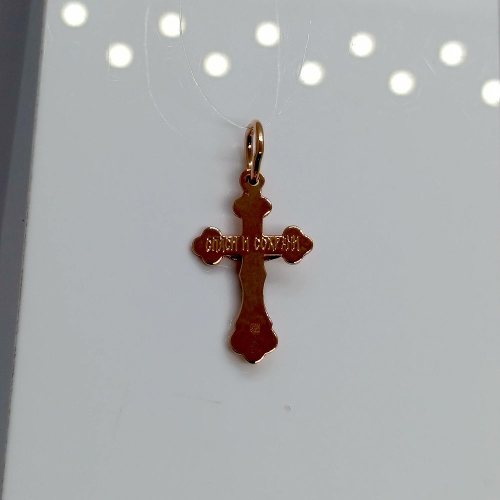 810-00115-10-00-00-02 ПОДВЕСКА БЕЗ КАМНЯ (Au 585)