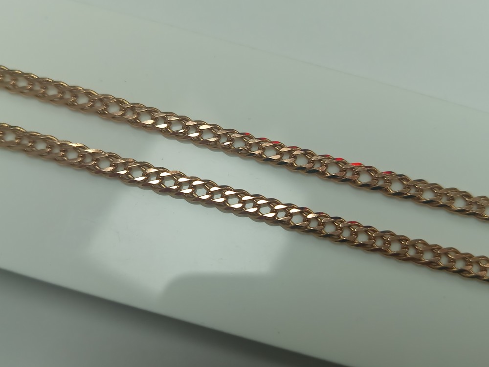 ЦЛР2585 ЦЕПЬ ПОЛНОВЕСНАЯ Ромб двойной (Au 585)