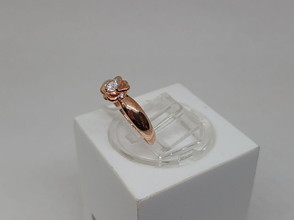 КОЛКМИ585 КОЛЬЦО С КАМНЯМИ (Au 585)